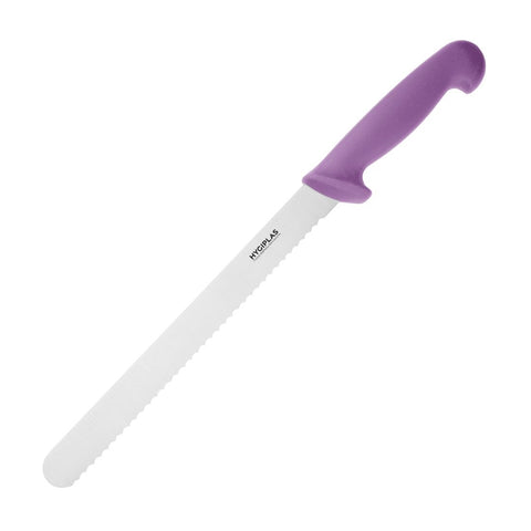 Hygiplas Serrated Slicer Purple 24.8cm product image