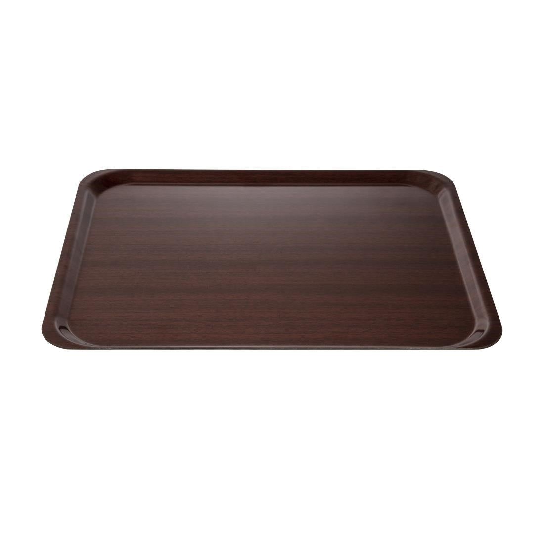 Cambro Capri Laminate Canteen Tray Mahogany product image