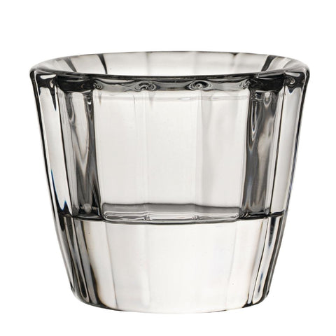 Utopia Ribbed Clear Nightlight Holders (Pack of 12)