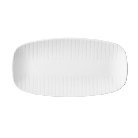 Churchill Era Grey Chefs Oblong Plates 298x152mm (Pack of 12)