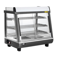 Buffalo Front & Rear Door Heated Merchandiser 96Ltr