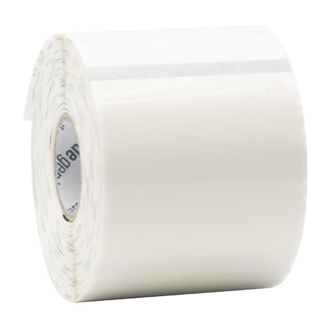 DateCodeGenie Clear Blank Permanent Labels 50x150mm (Pack of 2x 165 Rolls)