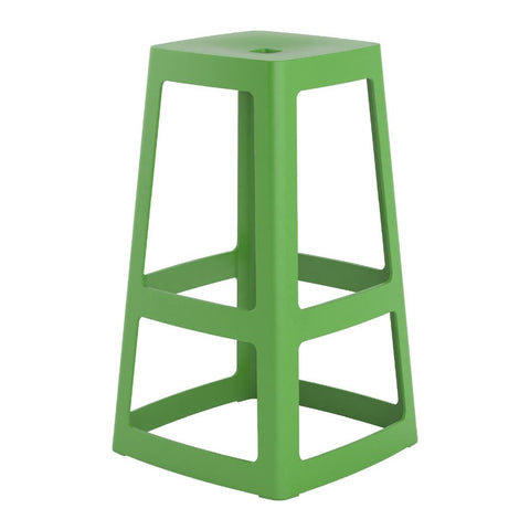 Origin Base High Stool May Green 450x450x750mm (Pack of 2)