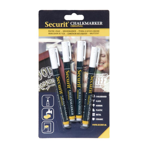 Securit 2mm Liquid Chalk Pens White product image