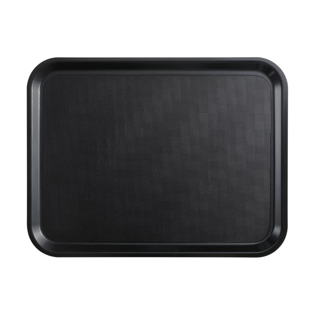 Cambro Mykonos Tray Charcoal Non-Slip Surface product image