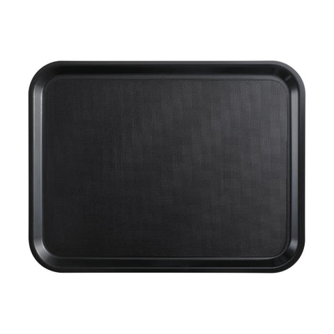 Cambro Mykonos Tray Charcoal Non-Slip Surface product image