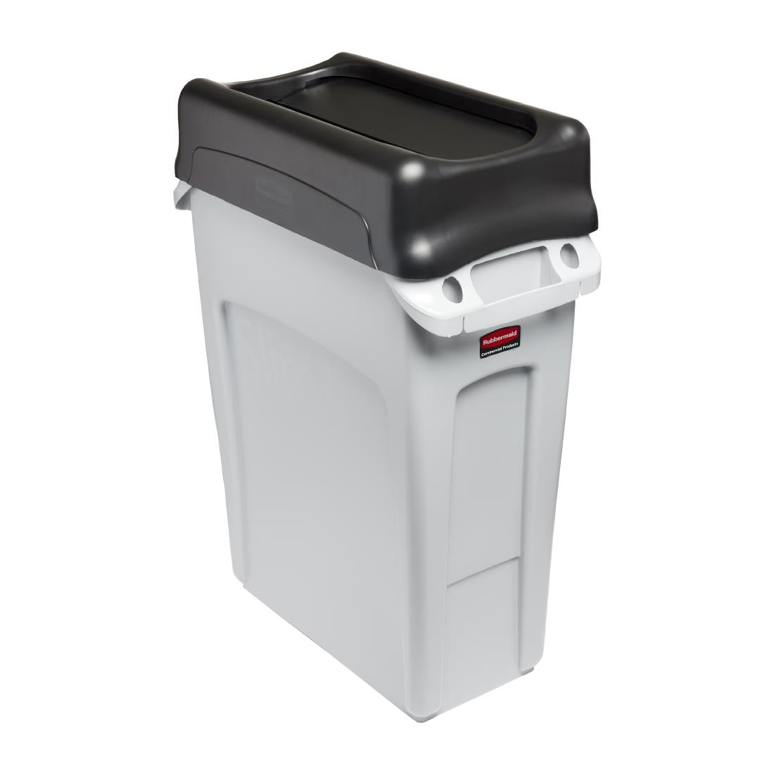 Rubbermaid Slim Jim Swing Black Lid product image