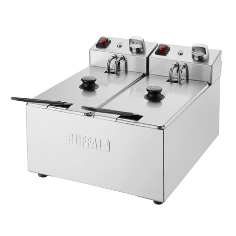 Buffalo Twin Tank Twin Basket 2x3Ltr product image