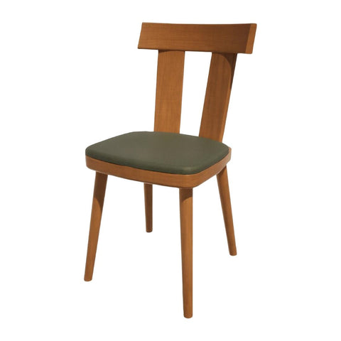 Bolero Bespoke Bamba Side Chair Olive/Oak
