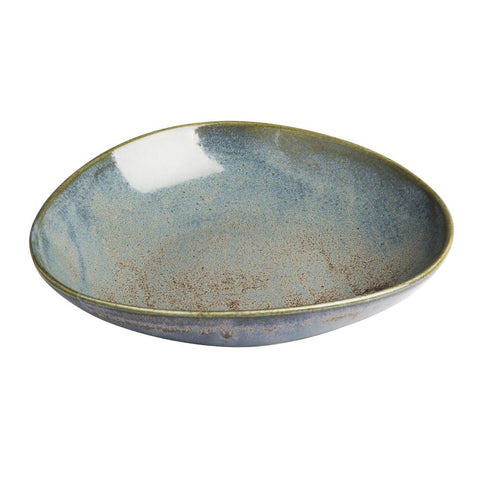 Olympia Ember Triangle Bowls Blue 245mm product image