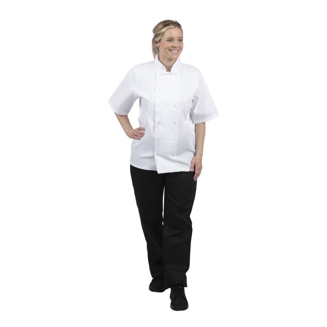 Whites Boston Unisex Chef Jackets White M (5 Pack)