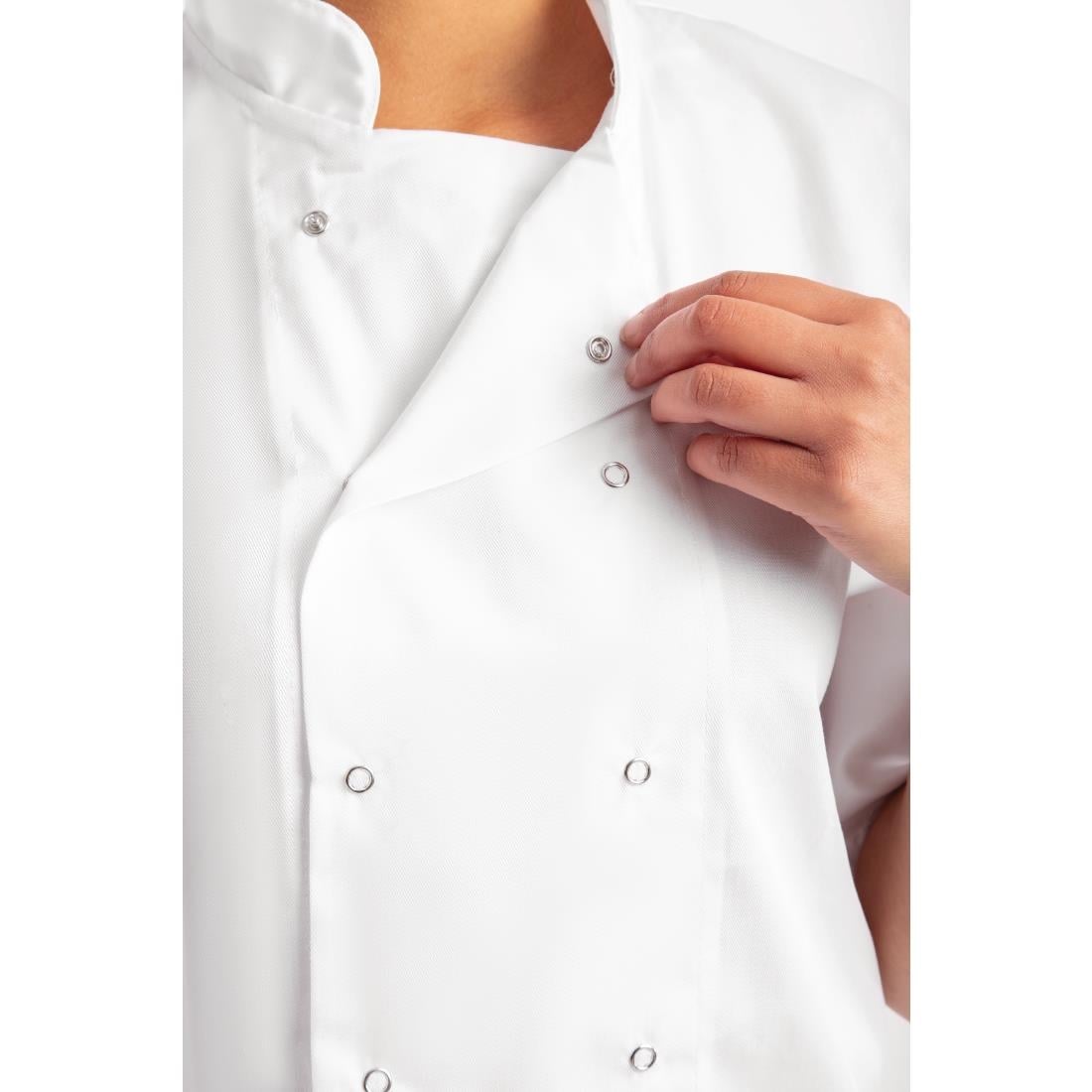 Whites Boston Unisex Chef Jackets White M (5 Pack)