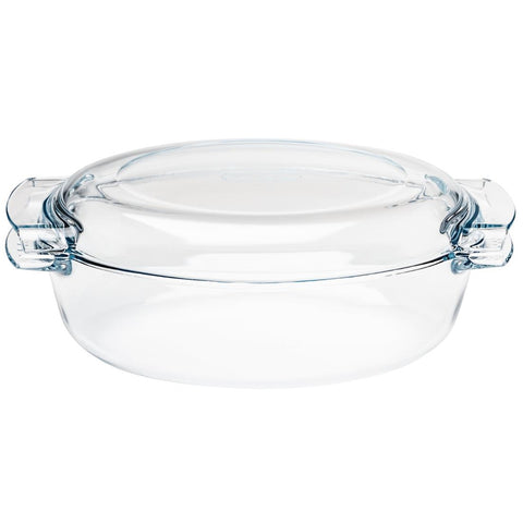 Pyrex Oval Glass Casserole Dish 4.5Ltr product image