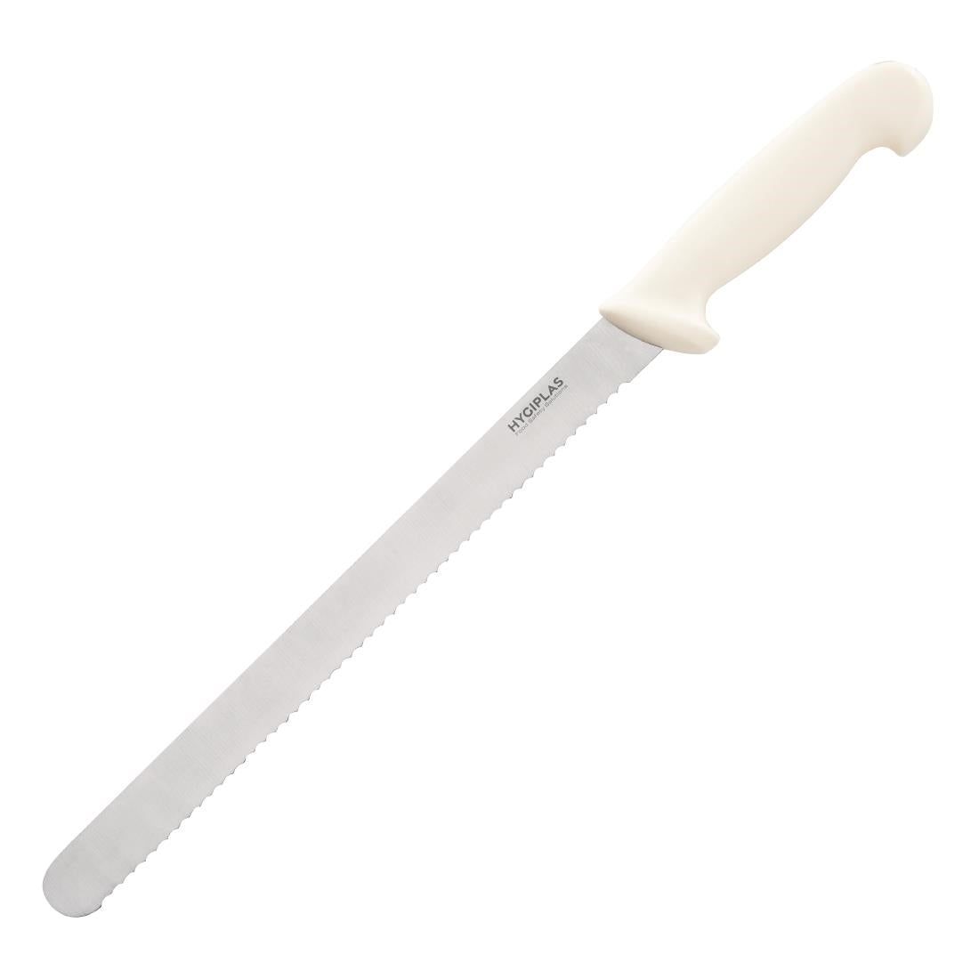 Hygiplas Serrated Slicer 30.5cm White