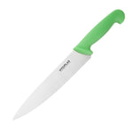 Hygiplas Chefs Knife 21.8cm Green