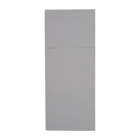 Fiesta Recyclable Premium Tablin Dinner Napkin Grey 48x40cm Airlaid Pocket Fold (400 Pack)