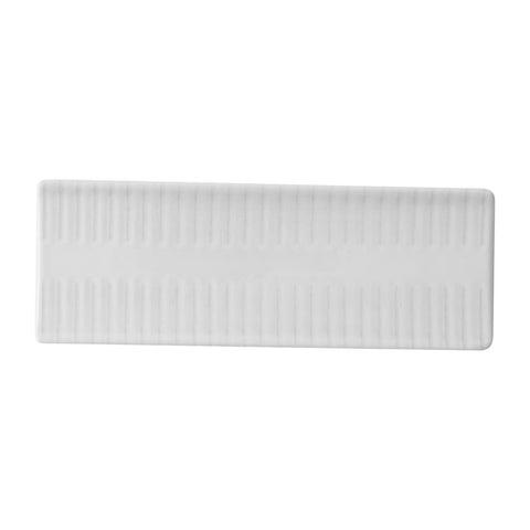 Churchill Era Grey Oblong Plates 250x90mm (Pack of 6)