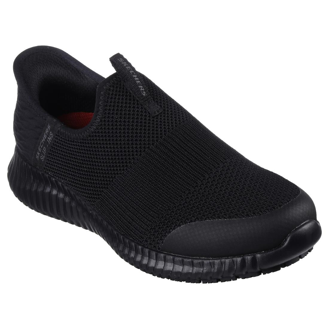 Skechers Womens Cessnock Slip In Shoes Black Size 36
