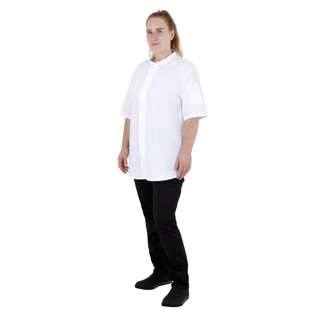Southside Harlem Chef Jacket Mesh White M