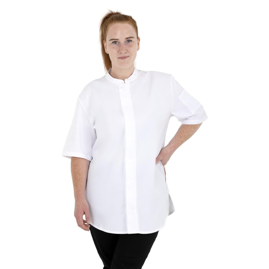 Southside Harlem Chef Jacket Mesh White M