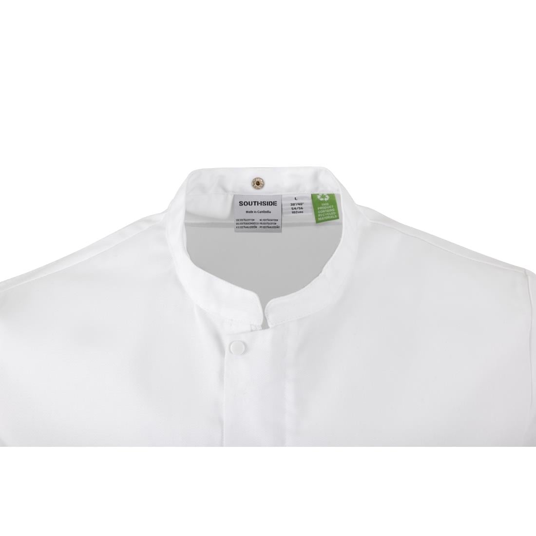 Southside Harlem Chef Jacket Mesh White M