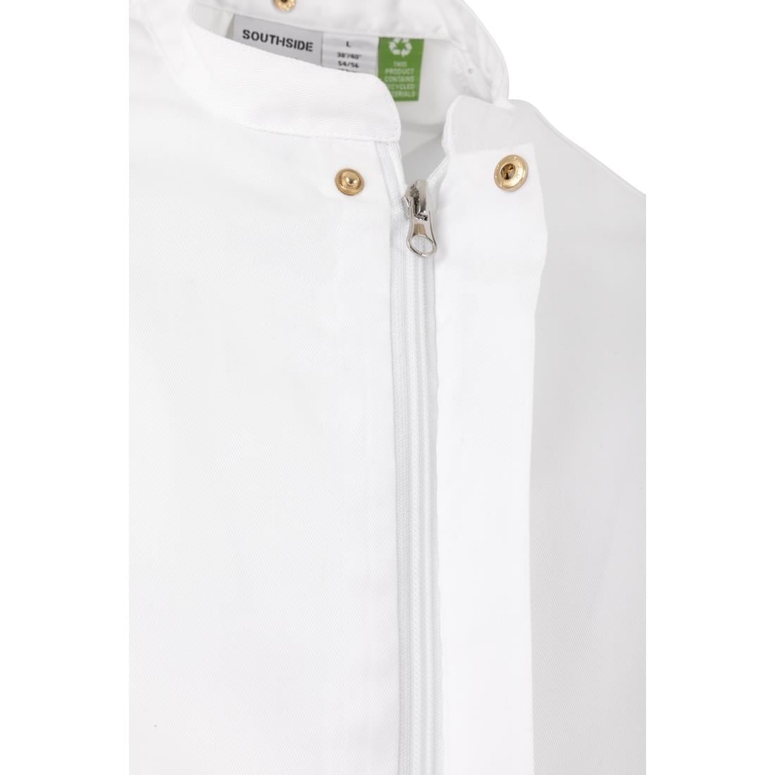 Southside Harlem Chef Jacket Mesh White M