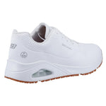 Skechers Womens UNO Slip Resistant Trainers 37 White