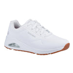 Skechers Womens UNO Slip Resistant Trainers 37 White