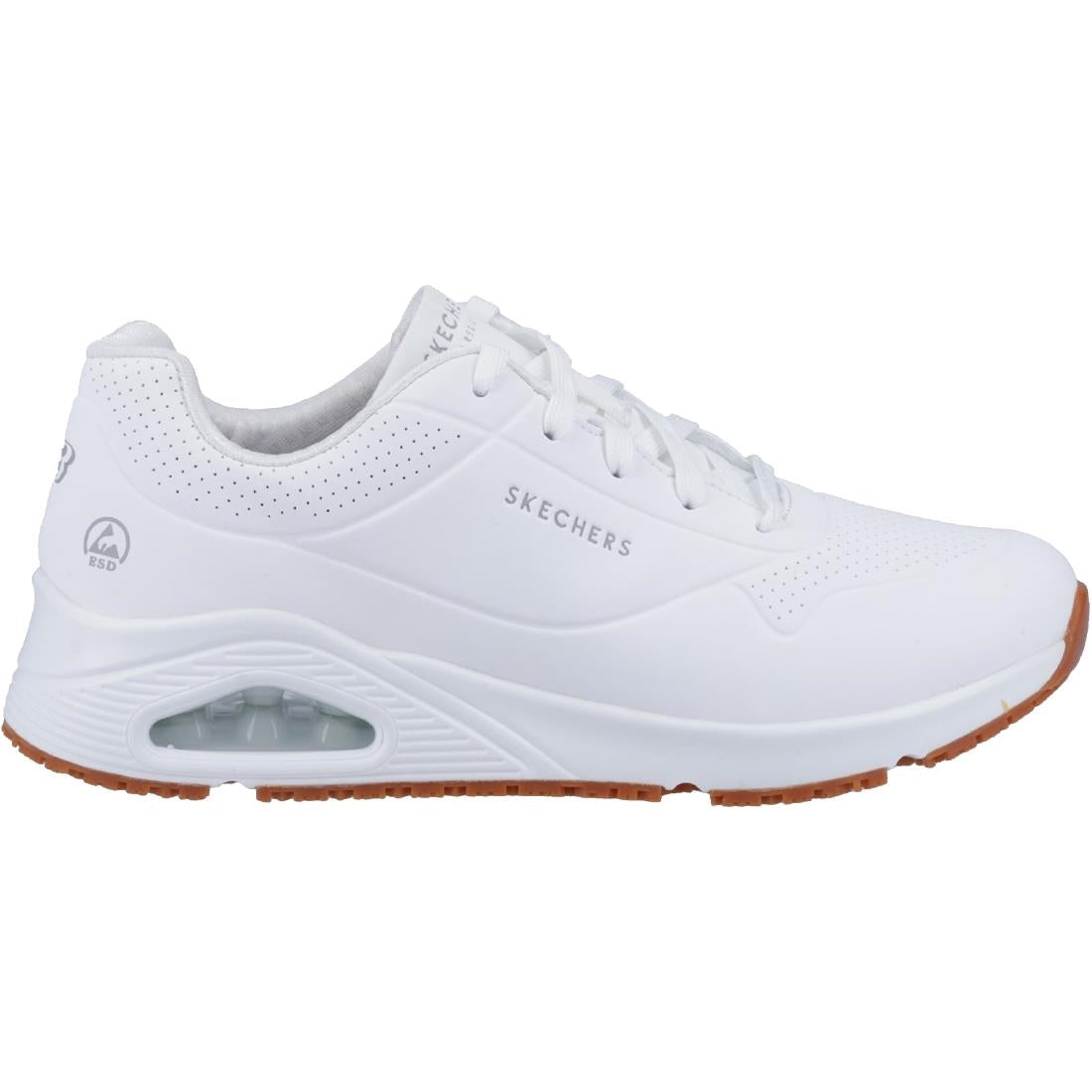 Skechers Womens UNO Slip Resistant Trainers 39 White