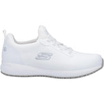 Skechers Slip Resistant Squad Myton Trainers White 47.5