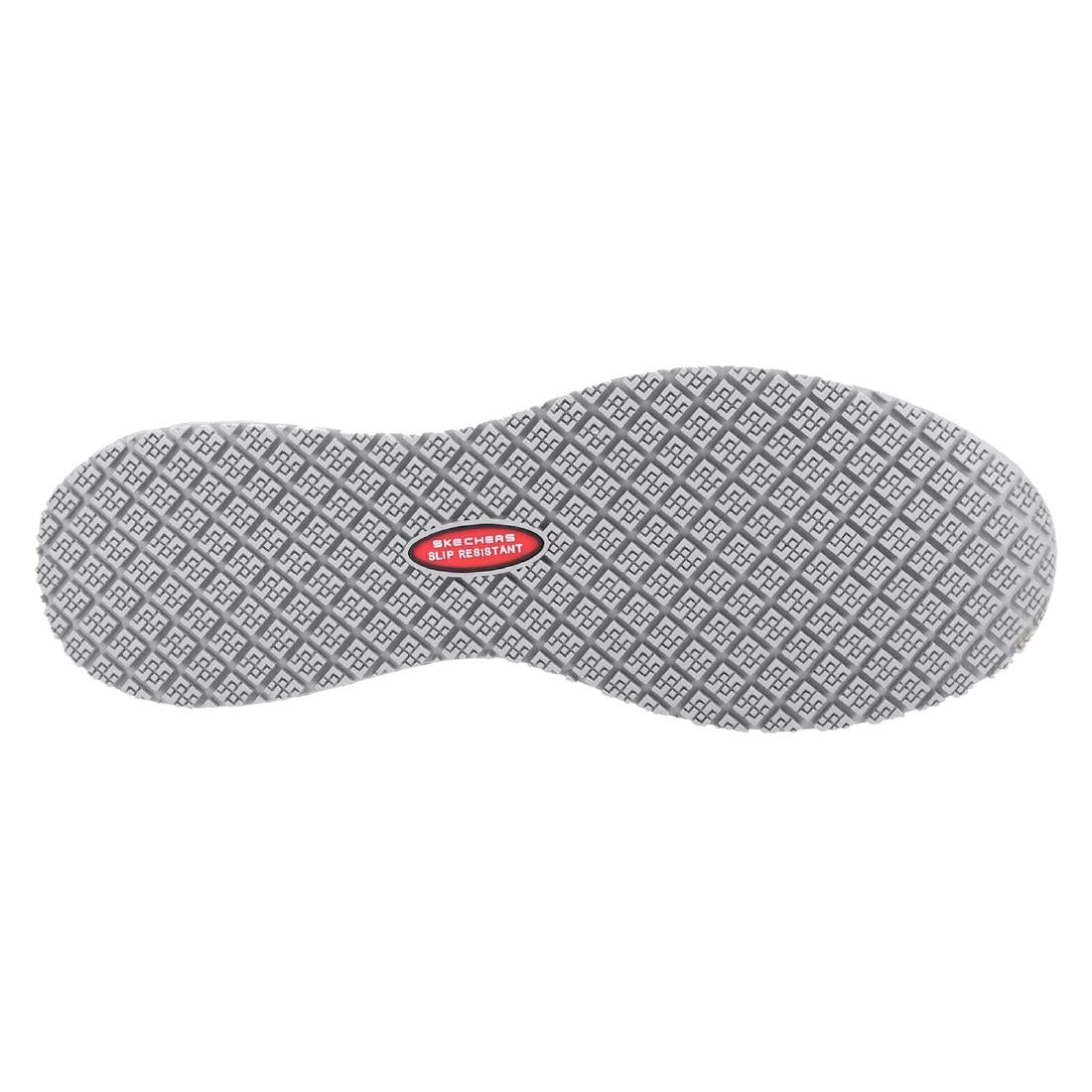 Skechers Slip Resistant Squad Myton Trainers White 45