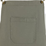 Southside Cotton Canvas Bib & Brace Dungarees Khaki L