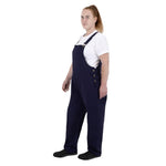 Southside Cotton Canvas Bib & Brace Dungarees Navy Blue S