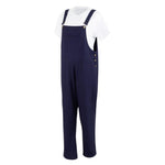 Southside Cotton Canvas Bib & Brace Dungarees Navy Blue L