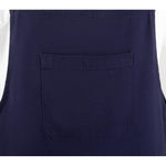 Southside Cotton Canvas Bib & Brace Dungarees Navy Blue L