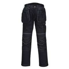 Portwest Black Holster Work Trousers Size 40