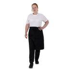 Southside Cotton Canvas Bistro Apron Black