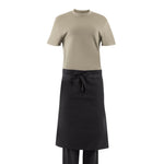 Southside Cotton Canvas Bistro Apron Black