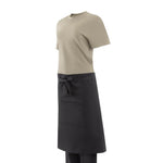 Southside Cotton Canvas Bistro Apron Black