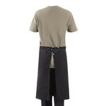 Southside Cotton Canvas Bistro Apron Black