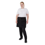 Southside Cotton Canvas Waist Apron Black