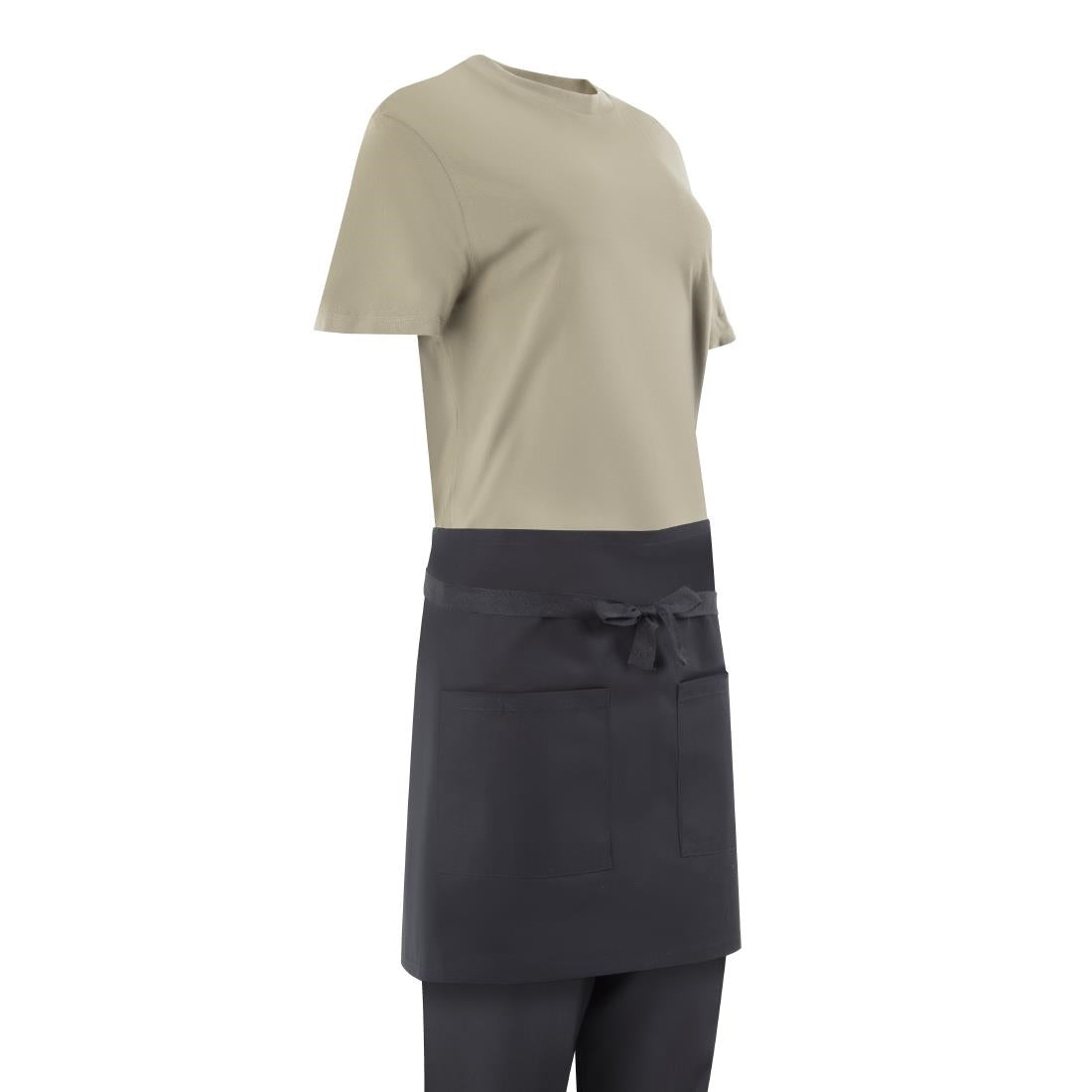 Southside Cotton Canvas Waist Apron Black