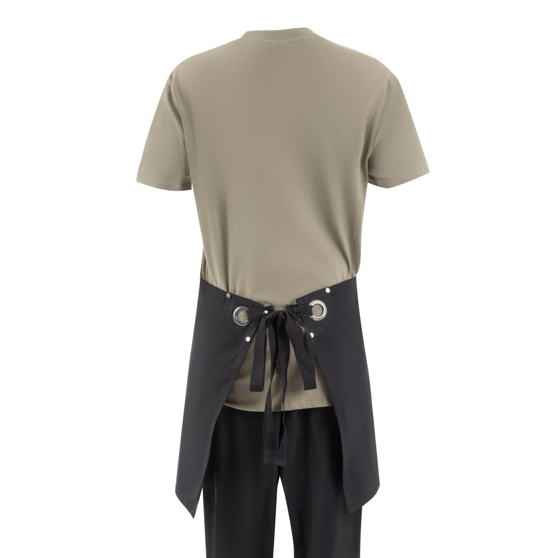 Southside Cotton Canvas Waist Apron Black