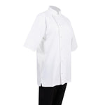 Southside Oakland Lyocell and Cotton Short Sleeve Chefs Jacket White Size XL