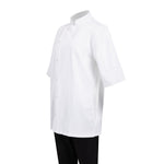 Southside Oakland Lyocell and Cotton Short Sleeve Chefs Jacket White Size XL