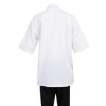 Southside Oakland Lyocell and Cotton Short Sleeve Chefs Jacket White Size XL
