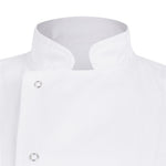 Southside Oakland Lyocell and Cotton Short Sleeve Chefs Jacket White Size XL