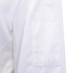 Southside Oakland Lyocell and Cotton Short Sleeve Chefs Jacket White Size XL