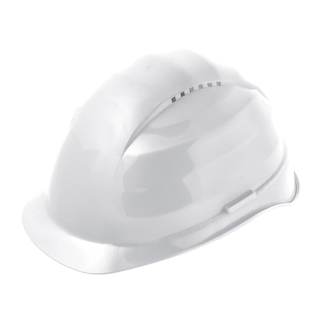 Rockman C3 Vented Safety Helmet White