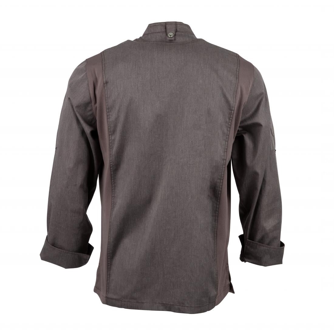 Unisex Chef Works Hartford Unisex Chef Jacket Graphite S